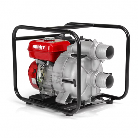 Pompe de apa - Motopompa apa murdara HECHT 3680, 3", 5.6 CP, benzina, 750 l/min, Hmax. 23 m