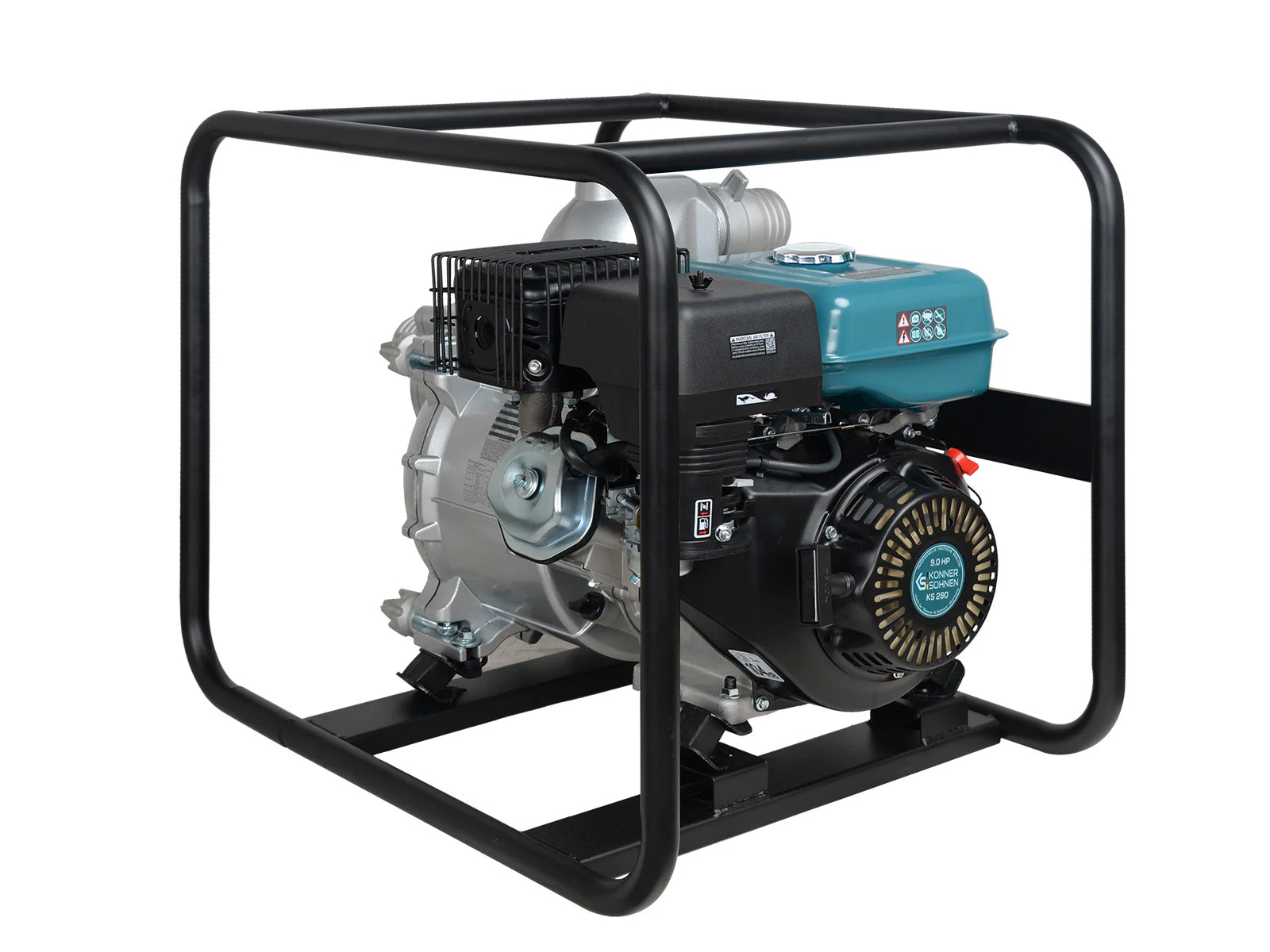 Motopompa apa murdara Konner & Sohnen KS 80MW, 3", benzina, 1000 l/min, Hmax. 20 m [6]