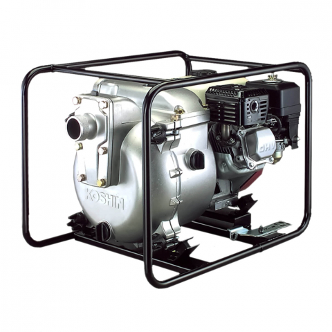 Pompe de apa - Motopompa apa murdara Koshin KTH-50X-BAB, 2", motor Honda GX160, 4.9 CP, benzina, 700 l/min, Hmax. 30 m