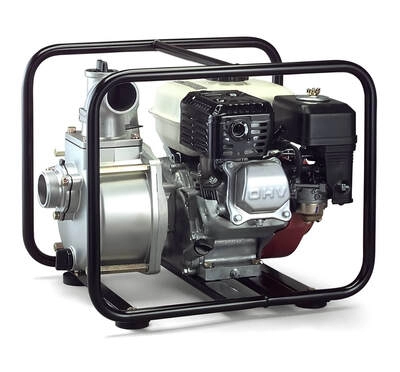 Motopompa apa semimurdara Koshin STH-50X-BCO, 2", motor Honda GX120, 3.5 CP, benzina, 600 l/min, Hmax. 29 m