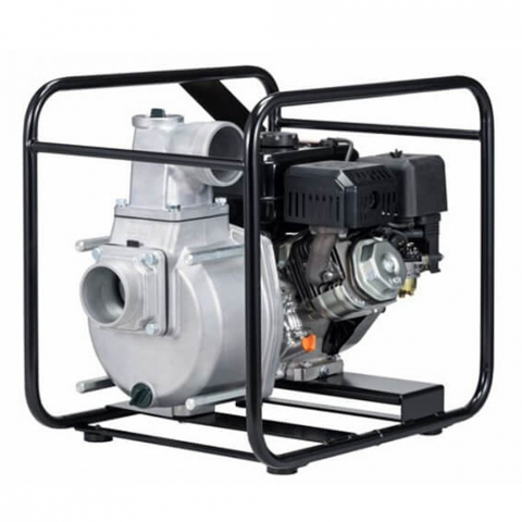 Pompe de apa - Motopompa apa semimurdara Koshin STV-100X-BAE, 4", motor Koshin K300, 6.8 CP, benzina, 1500 l/min, Hmax. 28 m