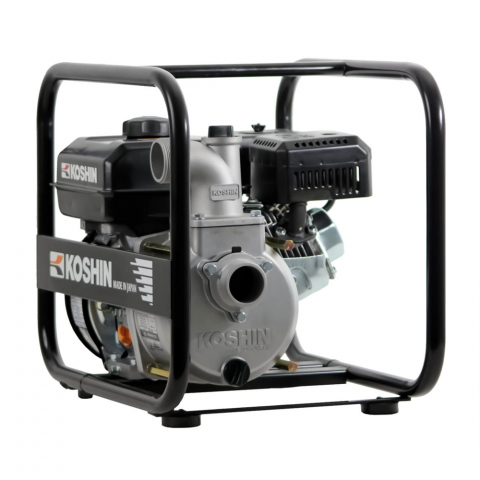Pompe de apa - Motopompa apa semimurdara Koshin STV-50X-BAA, 2", motor Koshin K180, 4.2 CP, benzina, 580 l/min, Hmax. 26 m