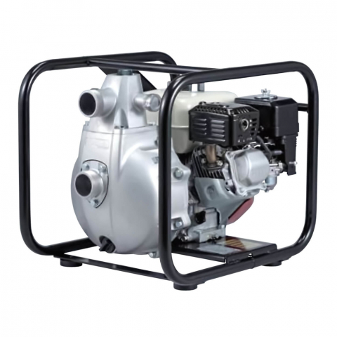 Pompe de apa - Motopompa de presiune Koshin SERH-50V-BAA, 2", motor Honda GX160, 4.9 CP, benzina, 430 l/min, Hmax. 80 m