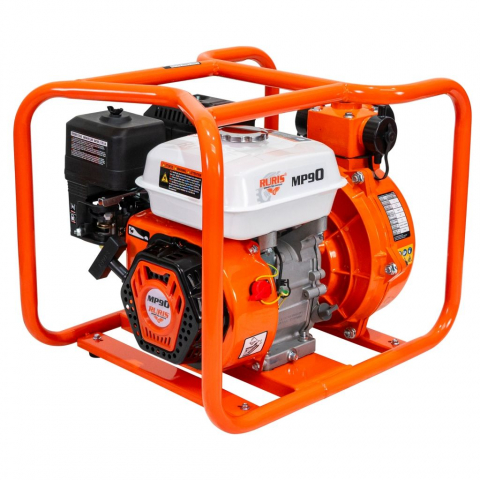 Motopompa de presiune Ruris MP90, 2", 7 CP, benzina, 500 l/min, Hmax. 65 m