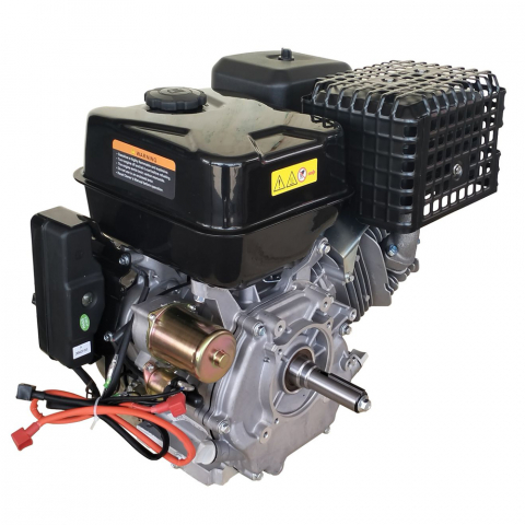 Scule si unelte - Motor benzina Ducar DH420E, 15 CP, 420 cmc, ax pana 25.4 x 72 mm, pornire electrica