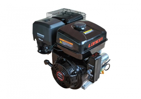 Motor benzina Loncin G420F, 9 kW, 420 cmc, ax cilindric cu pana 25 x 60 mm, pornire electrica [3]