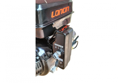Motor benzina Loncin G420F, 9 kW, 420 cmc, ax cilindric cu pana 25 x 60 mm, pornire electrica [4]