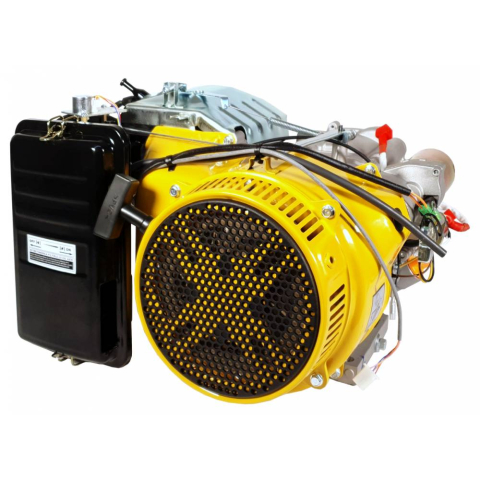 Scule si unelte - Motor benzina Yihu YH188FE/A, 13 CP, 389 cmc, ax conic, automat