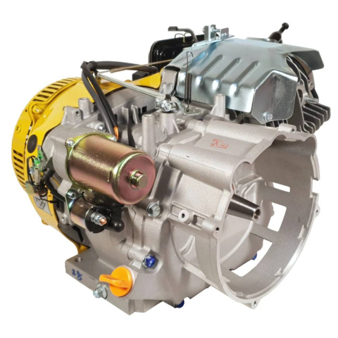 Motor benzina Yihu YH192FBE, 19 CP, 459 cmc, ax conic, pornire electrica [0]