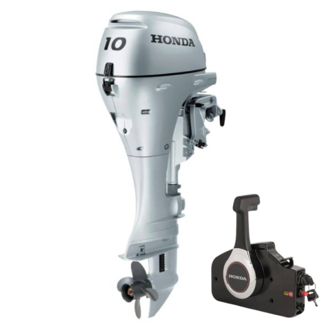 Honda Marine - Motor de barca Honda BF10DK2 SRU, 10 CP, cizma scurta, pornire electrica