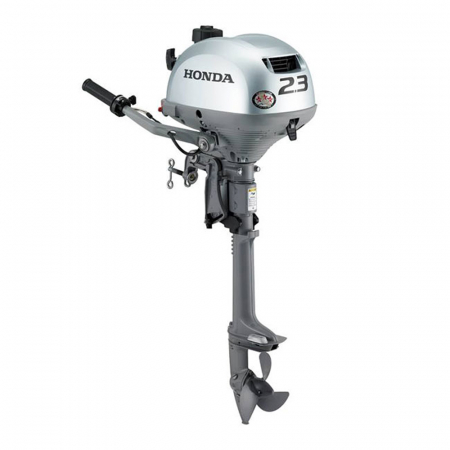 Motor de barca Honda BF2.3 LCHU, 2.3 CP, cizma lunga, pornire manuala, comanda la eche