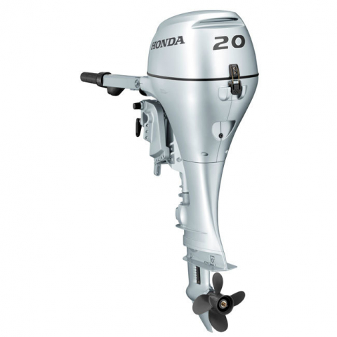 Motor de barca Honda BF20DK2 SHSU, 20 CP, cizma scurta, pornire electrica, comanda la eche [1]