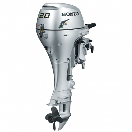 Honda Marine - Motor de barca Honda BF20DK3 LHTU, 20 CP, cizma lunga, pornire electrica, comanda la eche
