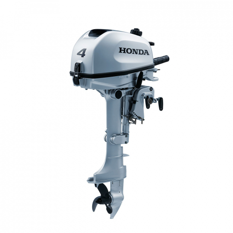 Honda Marine - Motor de barca Honda BF4AH SHNU, 4 CP, cizma scurta, pornire manuala
