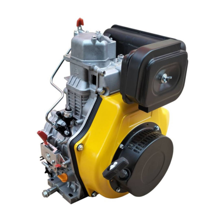Scule si unelte - Motor diesel Stager YD186FAGEX, 5.7 kW, 418 cmc, ax conic 35 mm, pornire electrica