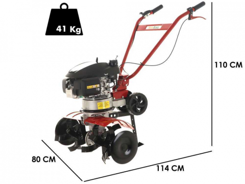 Motosapa Agrimotor Rotalux 52A-H55, Honda GCV170, 4.9 CP, benzina, 1 viteza, latime lucru 80 cm [2]