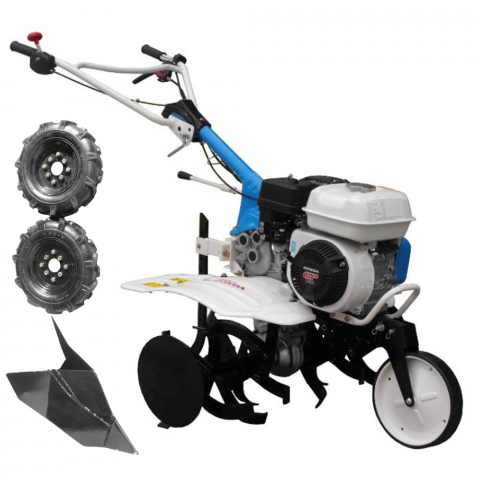 Agricultura - Motosapa AGT 5580, Honda GP160, 5.5 CP, benzina, 2+1 viteze + roti 4.00-8, plug bilonat
