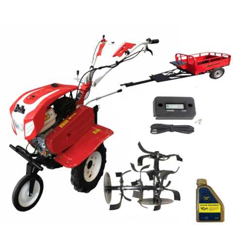 Motosape si Motocultoare - Motosapa Bisonte Agro Garden BTA-900 + PACHET 3 (remorca BTA-500R + ulei transmisie + contor ore functionare)