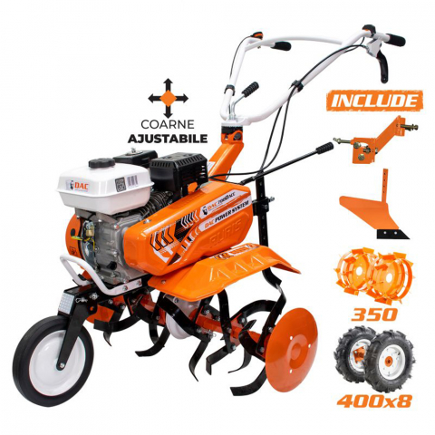Agricultura - Motosapa Ruris DAC 7000ACC2, 7 CP, benzina, 2+1 viteze + accesorii