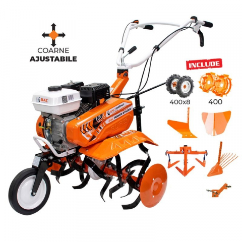 Agricultura - Motosapa Ruris DAC 7000ACC3, 7 CP, benzina, 2+1 viteze + accesorii