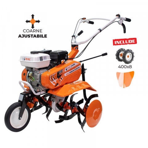 Agricultura - Motosapa Ruris DAC 7000K, 7 CP, benzina, 2+1 viteze + accesorii