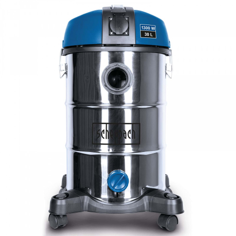 Aspirator uscat-umed Scheppach NTS 30 Premium, 1300 W, 200 mbar, 30 L, priza si pornire automata [2]