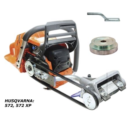 Utilaje de gradina - PACHET Decojitor busteni BASEH pentru drujba Husqvarna 572, 572 XP
