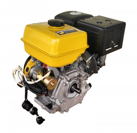 Motor benzina Panda PD192FE, 13 CP, 439 cmc, euro V, ax canelat 6Z, 25 x 40 mm, pornire electrica [2]