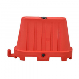 Constructii - Parapet rutier lestabil din plastic Tekcnoplast NJ70/1I, 1000 x 400 x 700 mm, Rosu