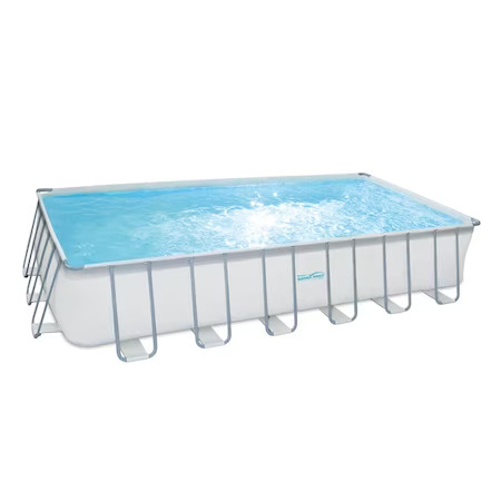Piscina dreptunghiulara cu cadru metalic Elite Summer Waves, 732 x 366 x 132 cm [1]