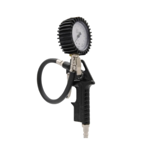 Compresoare - Pistol de umflat profesional, cu manometru calibrat OMG