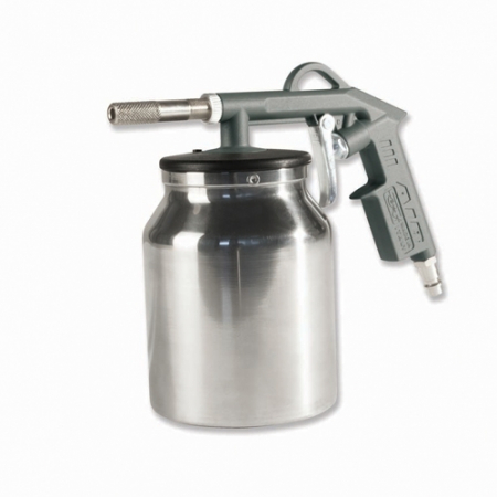 Pistoale aer comprimat - Pistol de sablat GAV 166A, rezervor jos, 1 kg, 250-300 L/min