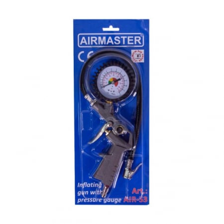Pistol pentru umflat roti, cu manometru Airmaster AIR-53 [4]