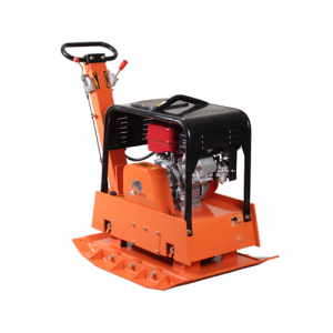 Plăci compactoare reversibile - Placa compactoare reversibila Bisonte PCR255-H, Honda GX390, 13 CP, benzina, 38 kN, 255 kg