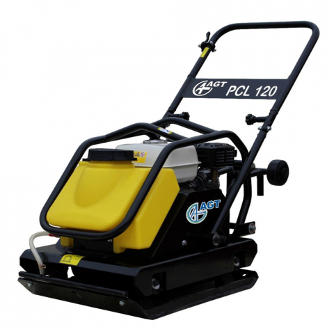 Placi compactoare unidirectionale - Placa compactoare unidirectionala AGT PCL 120, Honda GX160, 5.5 CP, benzina, 18 kN, 120 kg