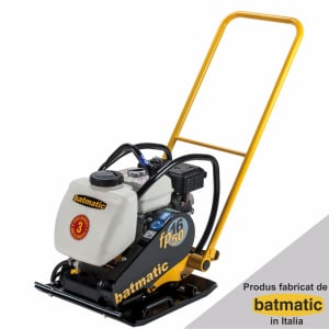 Placa compactoare unidirectionala Batmatic FP1650W, Honda GX160, 5.5 CP, benzina, 16 kN, 90 kg [1]