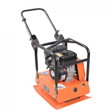 Plăci compactoare unidirecționale - Placa compactoare unidirectionala Bisonte PC100-H, Honda GX160, 5.5 CP, benzina, 20 kN, 102 kg