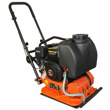 Placi compactoare unidirectionale - Placa compactoare unidirectionala Bisonte PC70-L, Loncin G200F, 6.5 CP, benzina, 11.5 kN, 60 kg