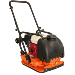 Construcții - Placa compactoare unidirectionala Bisonte PC90-H, Honda GX160, 5.5 CP, benzina, 13 kN, 95 kg