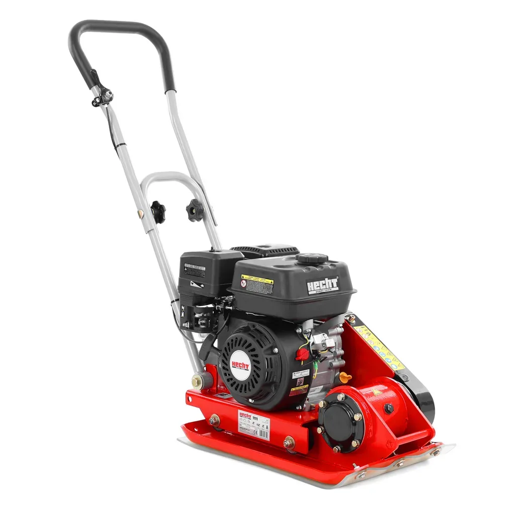 Placi compactoare unidirectionale - Placa compactoare unidirectionala HECHT 1111, Loncin, 6.5 CP, benzina, 11 kN, 63 kg