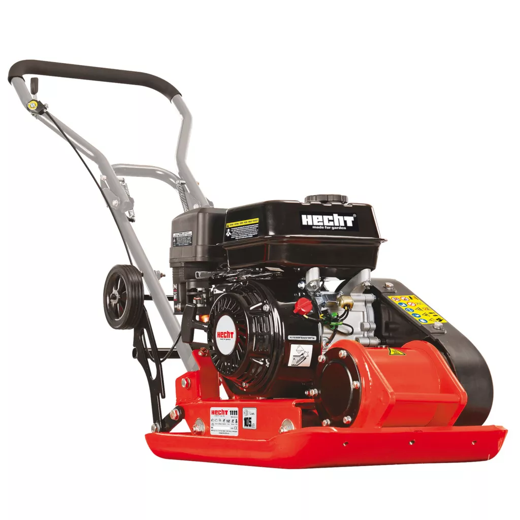 Placa compactoare unidirectionala HECHT 1114, Loncin, 6.5 CP, benzina, 20 kN, 92 kg [1]