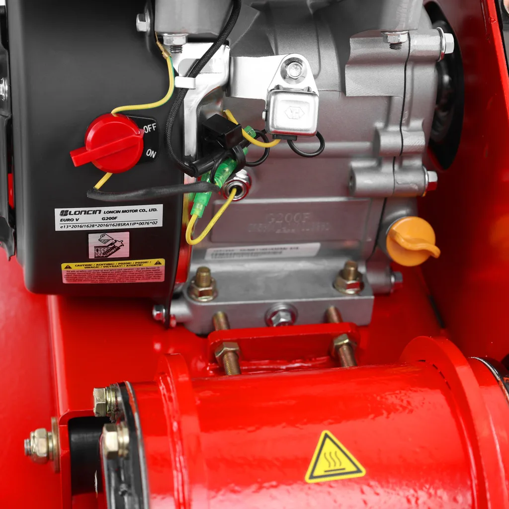 Placa compactoare unidirectionala HECHT 1114, Loncin, 6.5 CP, benzina, 20 kN, 92 kg [6]