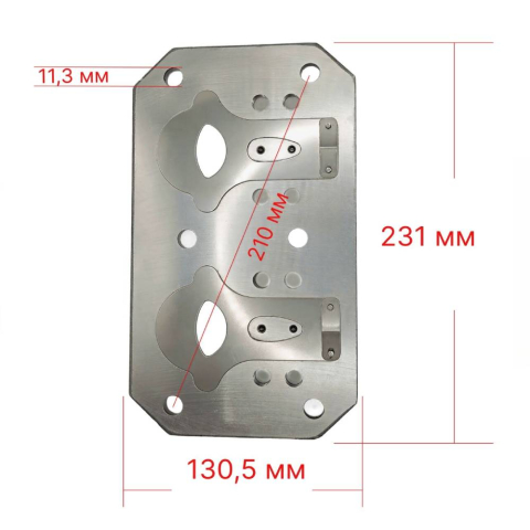 Placa supape completa compresor Airmaster AIR5.5SHU10300 [2]
