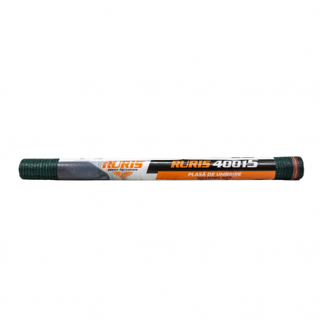 Plasa de umbrire RURIS 40015, HDPE, protectie UV, verde, grad umbrire 40%, 1.5 x 10 m [2]