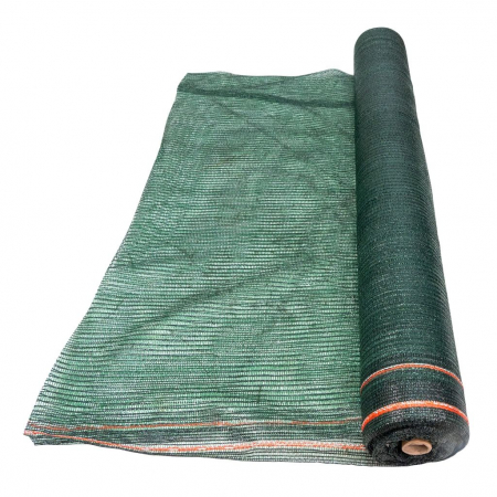 Plasa umbrire RURIS 40100, HDPE, protectie UV, verde, grad umbrire 40%, 2 x 50 m [1]