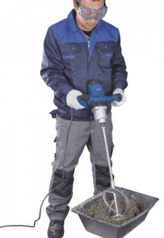 Mixer electric pentru vopsea si mortar Scheppach PM1200, 1200 W, include 2 palete [3]