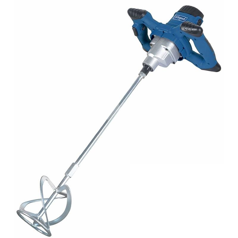 Mixer electric pentru vopsea si mortar Scheppach PM1200, 1200 W, include 2 palete [1]