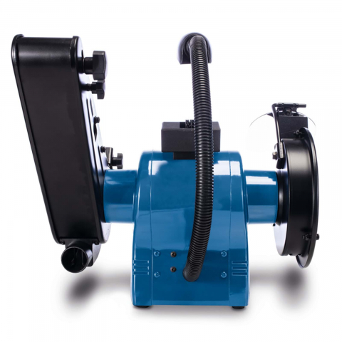 Polizor de banc combinat Scheppach BGS 700, 370 W, disc 150 mm, banda 686 x 50 mm [1]