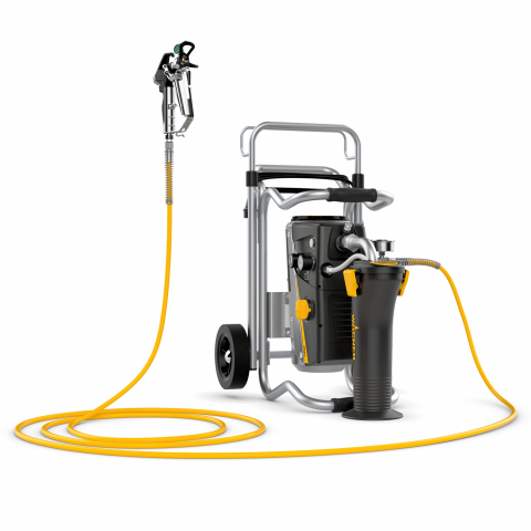 Pompe pentru zugravit si vopsit - Pompa airless cu membrana, pentru zugravit Wagner SuperFinish 23 Plus HEA SprayPack, 1300 W, debit 2.6 l/min