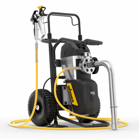 Pompe pentru zugravit si vopsit - Pompa airless cu membrana, pentru zugravit Wagner SuperFinish 33 PLUS, 2200 W, debit 4.3 l/min